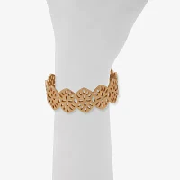 a.n.a Gold Tone Womens Cuff Bracelet