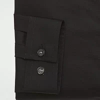J. Ferrar Ultra Comfort Mens Regular Fit Easy Care Stretch Fabric Long Sleeve Dress Shirt