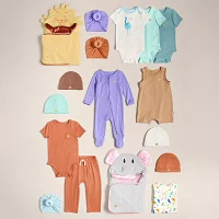 Proudly™ Baby Unisex 3-pc. Short Sleeve Bodysuit