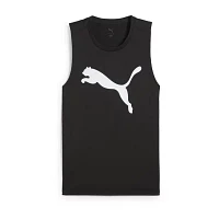 PUMA Mens Crew Neck Sleeveless Moisture Wicking Tank Top