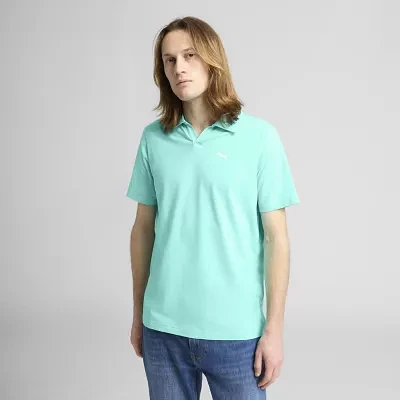 PUMA Mens Regular Fit Short Sleeve Polo Shirt