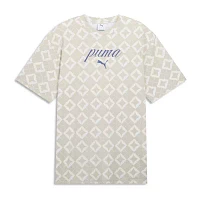 PUMA Mens Crew Neck Short Sleeve T-Shirt