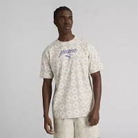 PUMA Mens Crew Neck Short Sleeve T-Shirt