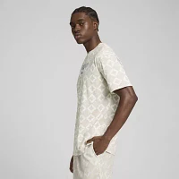 PUMA Mens Crew Neck Short Sleeve T-Shirt