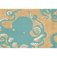 Liora Manne Frontporch Octopus Hand Tufted Rectangular Rugs