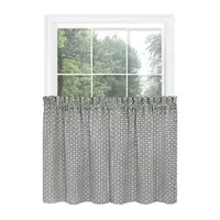 Achim Bedford 2-pc. Rod Pocket Window Tier