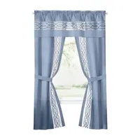 Achim Paige Light-Filtering Rod Pocket Curtain Panel