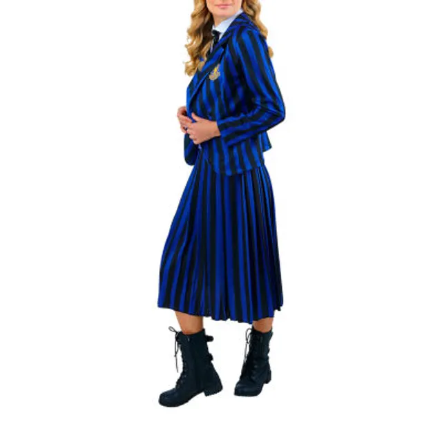 Girls Wednesday Addams Nevermore Academy Costume - Addams Family, Color:  Black - JCPenney