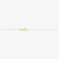 Womens 14K Gold Wing Pendant Necklace