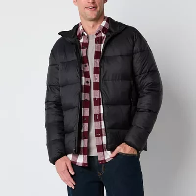 St. John's Bay Mens Water Resistant Midweight Puffer Jacket