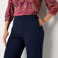 St. John's Bay Womens Wide Leg Pull-On Pants