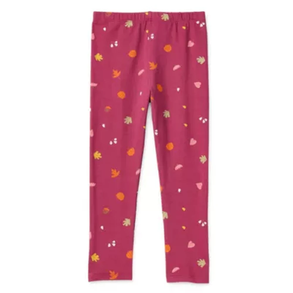 Okie Dokie Toddler & Little Girls Skinny Full Length Leggings