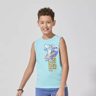 Thereabouts Little & Big Boys Crew Neck Tank Top