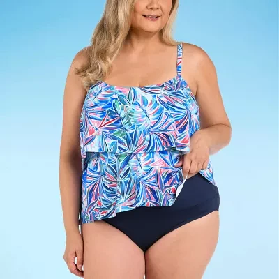 Sonnet Shores Tankini Swimsuit Top Plus