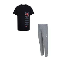 Nike 3BRAND by Russell Wilson Little Boys 2-pc. Pant Set