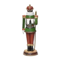 Roman 18in Musical Led Nutcracker Plays Music Christmas Tabletop Decor