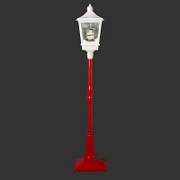 Roman 72in Led Snowing Train Lantern Plays Music Christmas Tabletop Decor