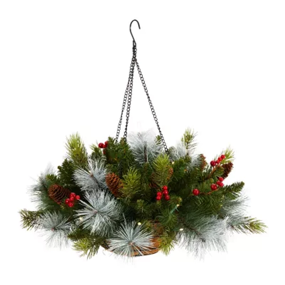 Nearly Natural Hanging Basket Artificial Plant