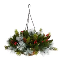 Nearly Natural Hanging Basket Artificial Plant