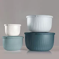 Art And Cook 8-pc. Nested Mixing Bowl Set