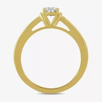Womens 1 CT. T.W. Lab Grown White Diamond 14K Gold Over Silver Wedding Bridal Set