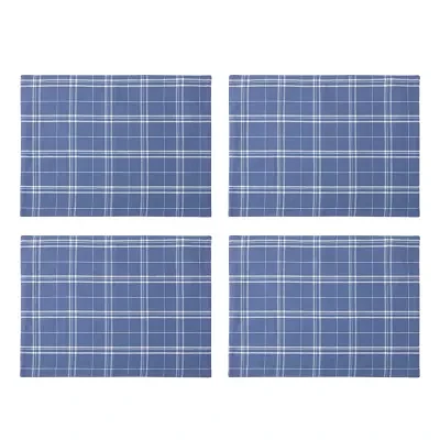 Linden Street Windowpane 4-pc. Placemat