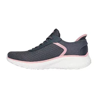 Skechers Bobs Womens Squad Chaosstroke Of Luck Hands Free Slip-Ins Slip-On Walking Shoes