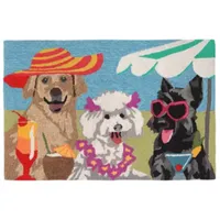 Liora Manne Frontporch Sassy Lassies Hand Tufted Rectangular Rugs & Floor Coverings Indoor Outdoor Animal Accent Rugs