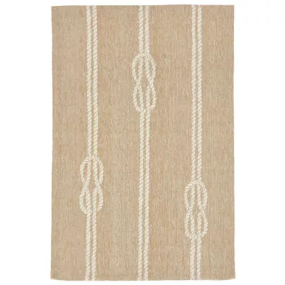 Liora Manne Capri Ropes Hand Tufted Indoor Outdoor Rectangular Area Rug