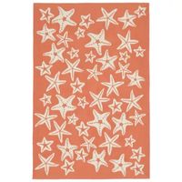 Liora Manne Capri Starfish Animal Hand Tufted Indoor Outdoor Rectangular Accent Rug