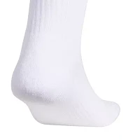 adidas Cushioned 6 Pair Big and Tall Crew Socks Mens