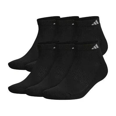 adidas 6 Pair Low Cut Socks Mens