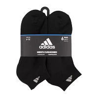 adidas 6 Pair Low Cut Socks Mens