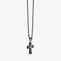 Stainless Steel Cross 2-pc. Jewelry Set