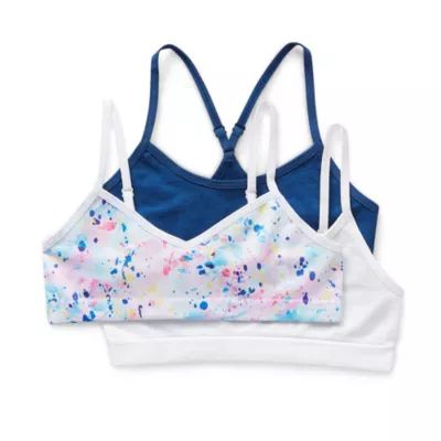 Maidenform Big Girls 3-pc. Abstract Bralette