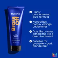 Matrix Brass Off Hair Mask-6.8 oz.