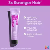 Matrix Unbreak My Blonde Reviving Cream Leave in Conditioner-5.1 oz.