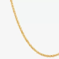 14K Yellow Gold 18" Brilliant Chain