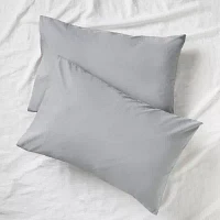 Shuteye Supply Frost Smart Temp Percale Pillowcase Set