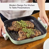 KitchenAid Enameled Cast Iron 11" Square Grill Pan