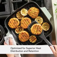 KitchenAid Enameled Cast Iron 11" Square Grill Pan