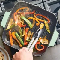KitchenAid Enameled Cast Iron 11" Square Grill Pan