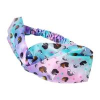 Afro Unicorn Satin Edge Hair Wrap