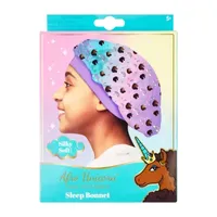 Afro Unicorn Satin Sleep Bonnet