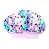 Afro Unicorn Satin Sleep Bonnet