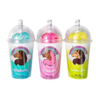 Afro Unicorn 3-pc. Flavored Lip Balm Set