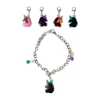 Afro Unicorn 6-pc. Charm Bracelet Set