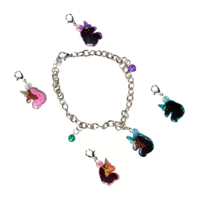 H E R ACCESSORIES Afro Unicorn 6-pc. Charm Bracelet Set