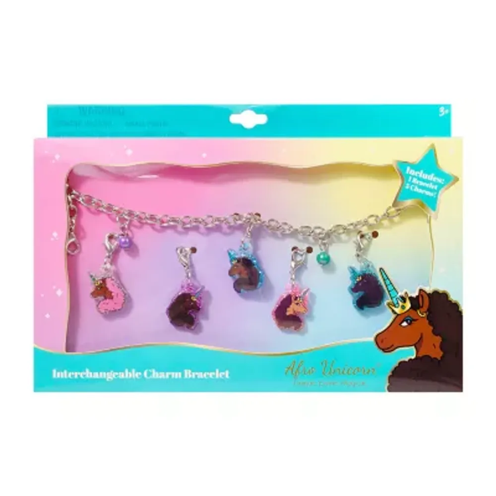 Afro Unicorn 6-pc. Charm Bracelet Set