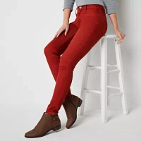 St. John's Bay - Tall Womens Mid Rise Skinny Fit Jean